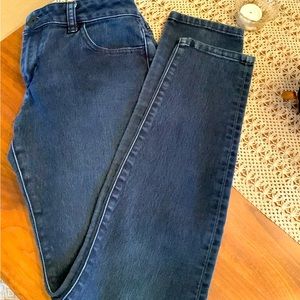 Banana Republic blue Jean leggings